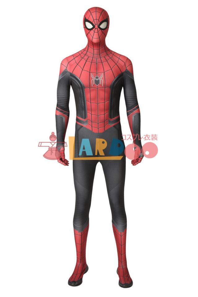 新タイプ追加 激安販売 スパイダーマン:ファー・フロム・ホーム Spider-Man ピーター ファスナー五つソール付き コスプレ衣装[4279-1]