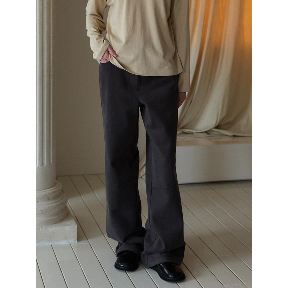 noeud ウィンタータッチパンツ（チャコール）