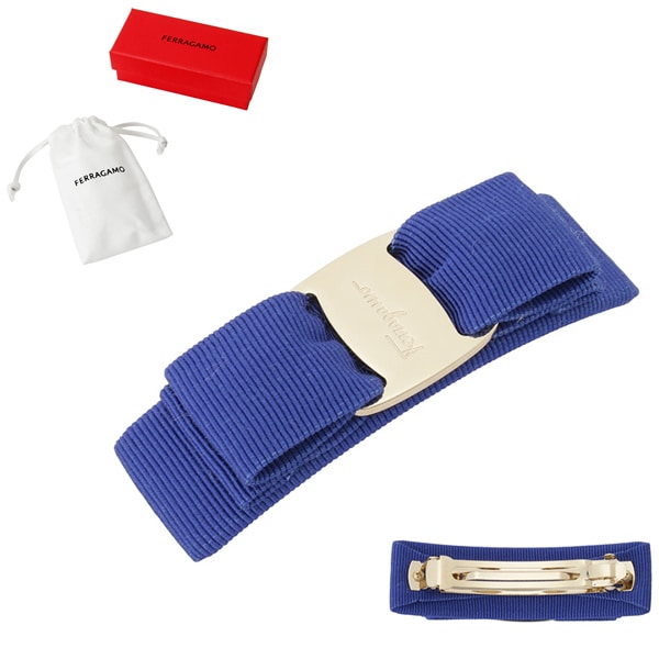 バレッタ 765361 342019 111 ヴァラ リボン ブルー レディース ヘアアクセサリー 髪留め VARA BOW ヘアクリップ