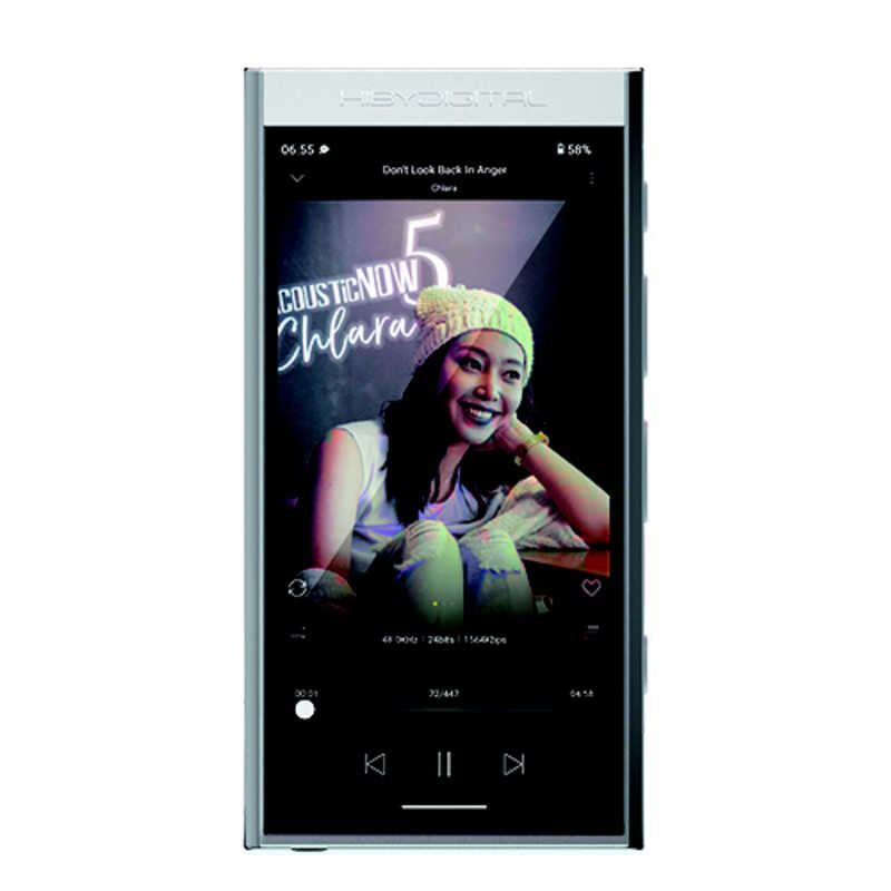 HIBYDIGITAL　ハイレゾポータブルプレーヤー シルバー [ハイレゾ対応 /32GB]　M300SILVER