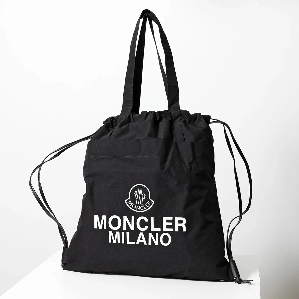 MONCLER モンクレール トートバッグ AQ DRAWSTRING TOTE BAG 5A00007 M4022 メンズ ナップサック リュック ロゴ 鞄 999
