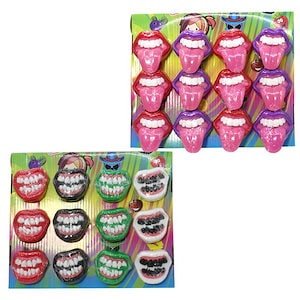【20点セット】メガ割SNS韓国SNSで話題 ハロウィン クールマウス キャンディ トゥース キャンディ 大きな舌 おしゃぶり キャンディ トリッキー ドントクライ キャンディ おもちゃ 子供 キャン