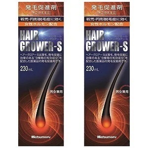 【第（2）類医薬品】 ハツモール ヘアーグロアーＳ 230ml2個セット