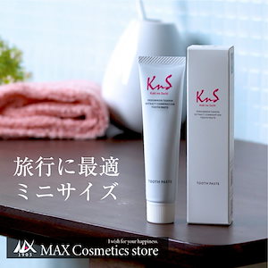 KnS 薬用柿渋ハミガキ mini 30g かきのさち 柿渋 臭い 歯磨き粉 口臭 口臭対策 口臭予防 口臭ケア ハミガキ ホ