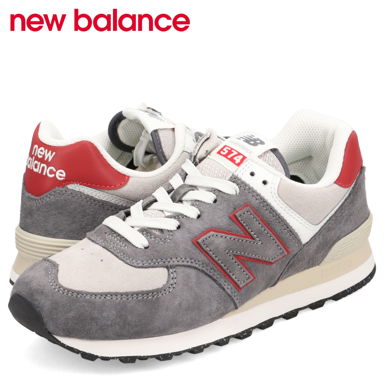 574 スニーカー メンズ Dワイズ ブラウン U574QGY