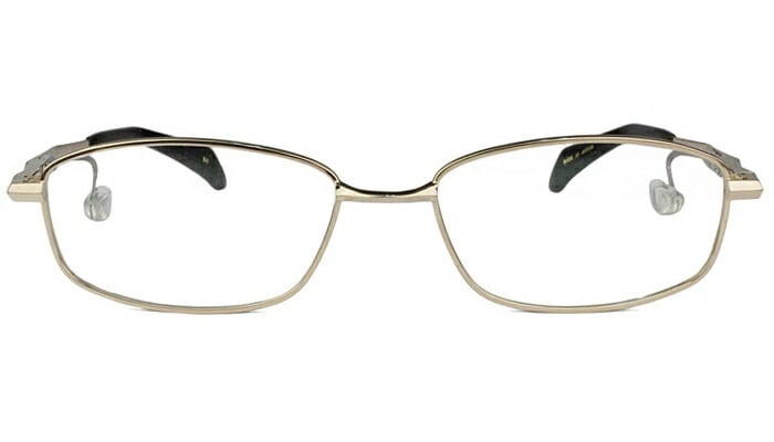 ネオジン NEOJIN nj2315s c.10 ゴールド フルリム スクエア 鼻パッドなし メガネ サイドパッド ノーズパッドなし 眼鏡 めがね メンズ