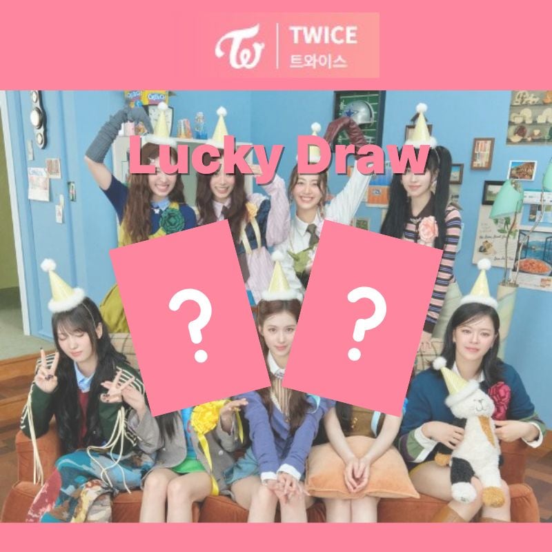 Qoo10] JYP Entertainment [TWICE LUCKY DRAW]フォ