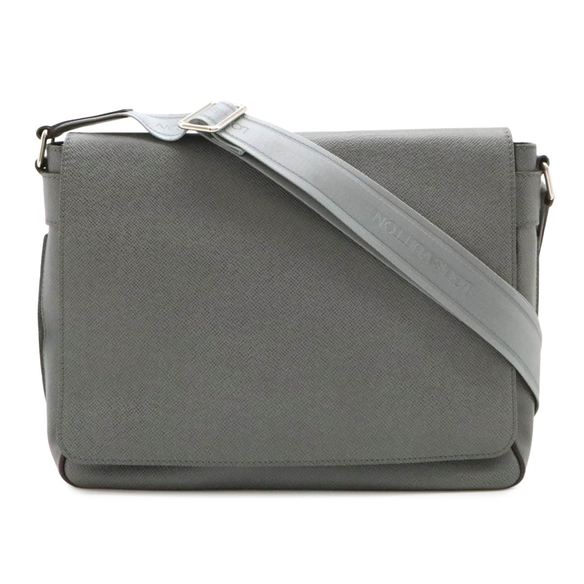 タイガ ロマンMM ショルダーバッグ メッセンジャーバッグ 斜め掛け レザー グラシエ グレー M3262