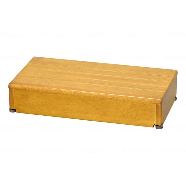 アロン化成 木製玄関台 60W-30-1段 ライトブラウン 535566 メーカー直送