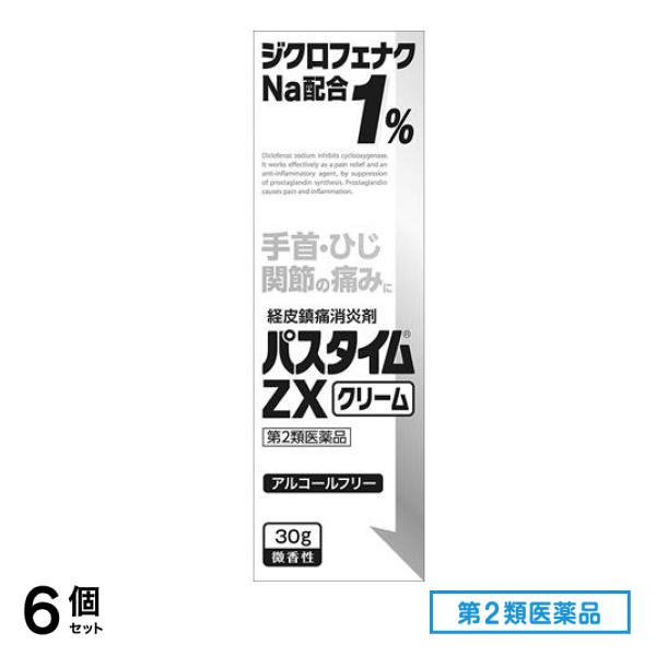第２類医薬品 パスタイムZXクリーム 30g 6個セット
