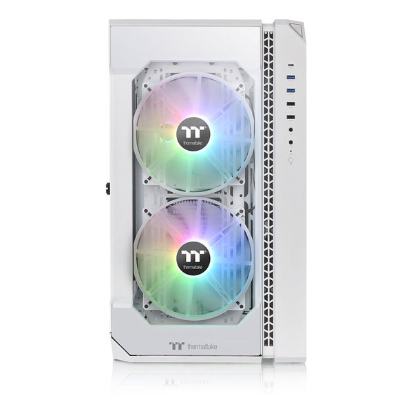 フルタワーPCケース 強化ガラス VIEW 51 TG ARGB Snow Edition ホワイト