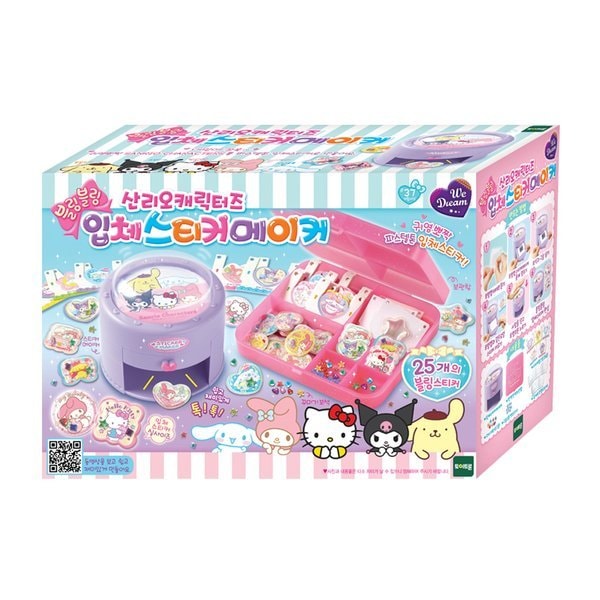 ウィドリーム サンリオ キャラクターズ 立体ステッカー メーカー