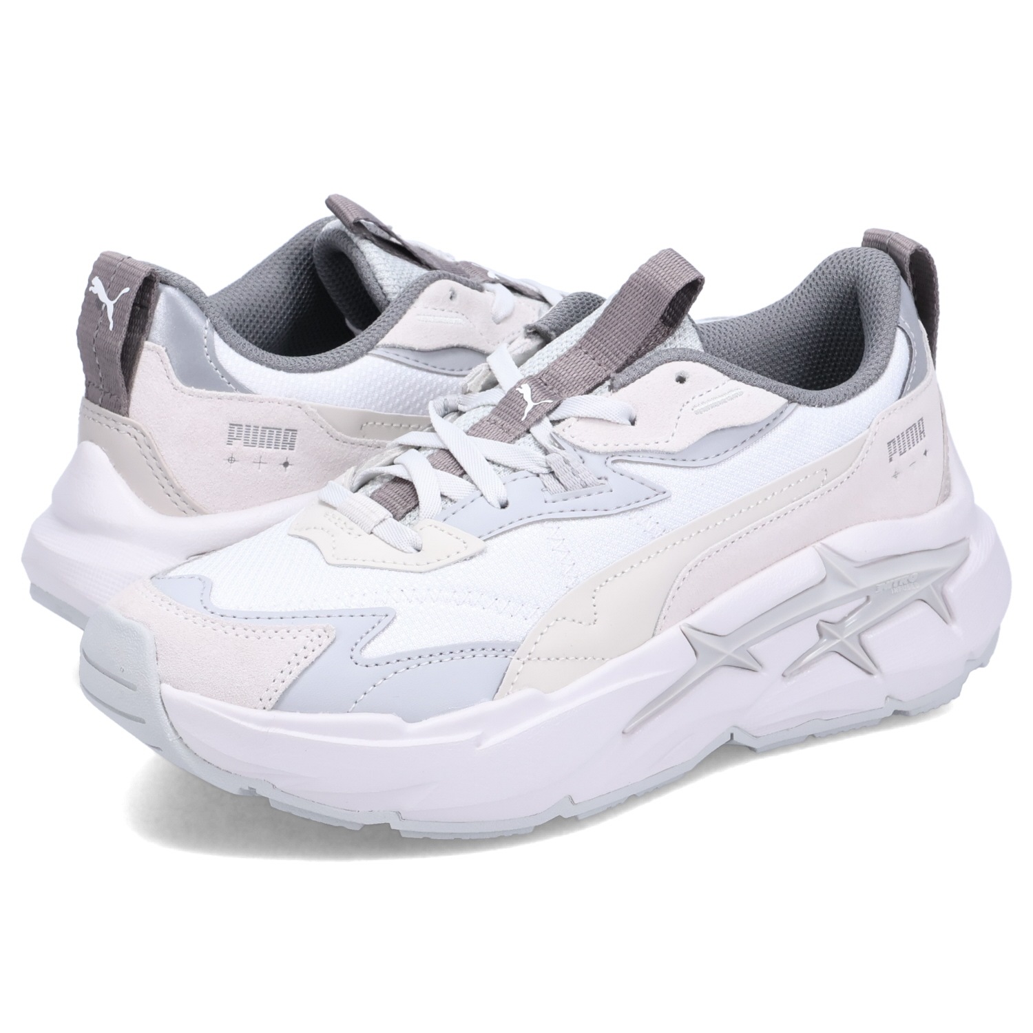 スニーカー ウィメンズ スピナ ニトロ トーナル レディース 厚底 グレー 393782-05