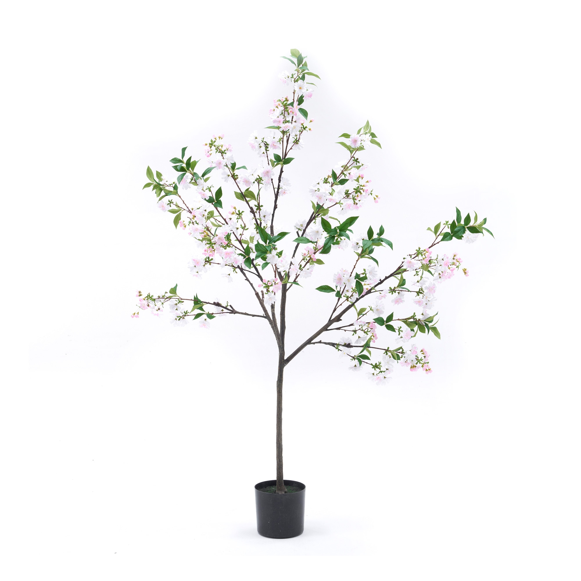 【国内発送】289観葉植物 フェイク 180cm 八重桜 フェイクグリーン 人工観葉植物 大型 水性塗料 造花 ホテル インテリア リアル おしゃれ お祝い 樹 木 室内