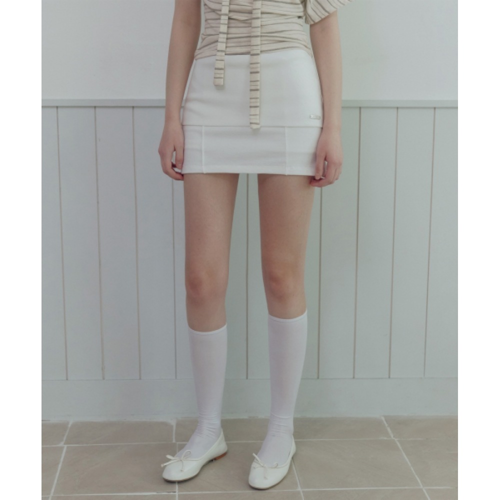TWEE ボニエ折りたたみミニスカート