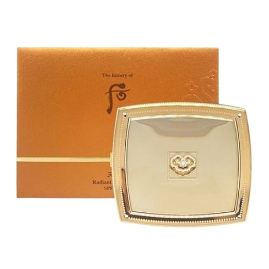 天気丹(チョンギダン) 華炫(ファヒョン)パウダーパクト / 華やかな肌 トーン パウダー 化粧仕上げ フェイスパウダー