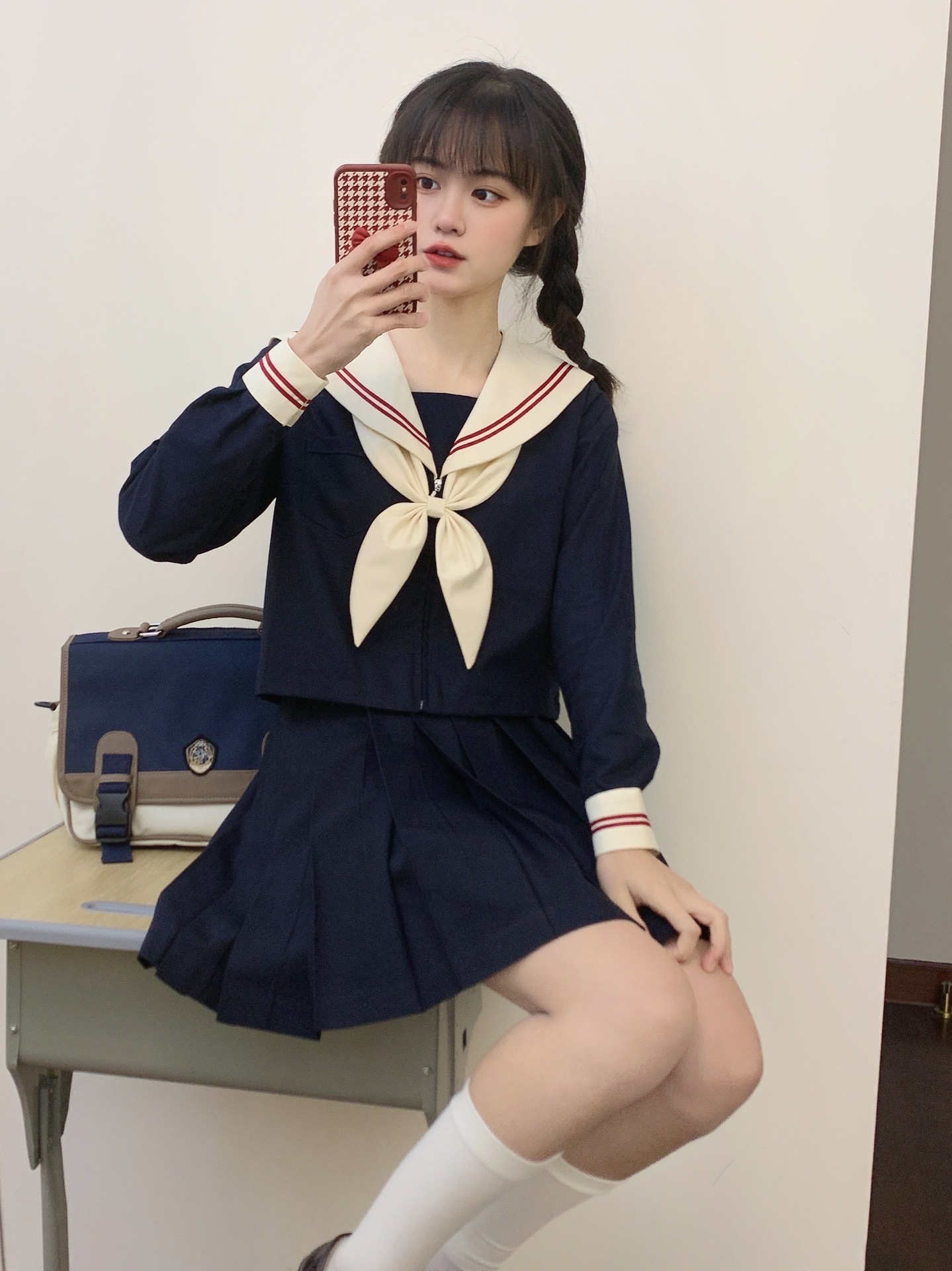 【1つ買うと10つ無料】Jkユニフォームスーツベーシックスタイル3本のブックスーツショートスカートスクールスタイル