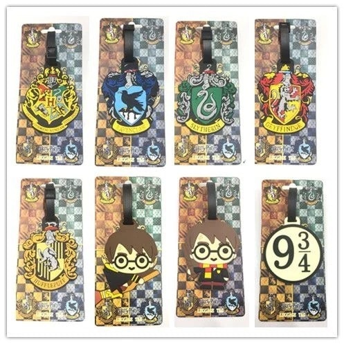 【1つ買うと10つ無料】荷物タグ旅行搭乗ホグワーツ大学チェックタグ航空機タグスクールバッグタグ