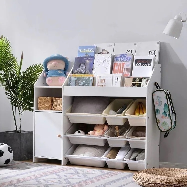 絵本棚絵本ラック おもちゃ おもち収納 収納 木製引き出し玩具箱ラック ボックス 大容量収納ボックス