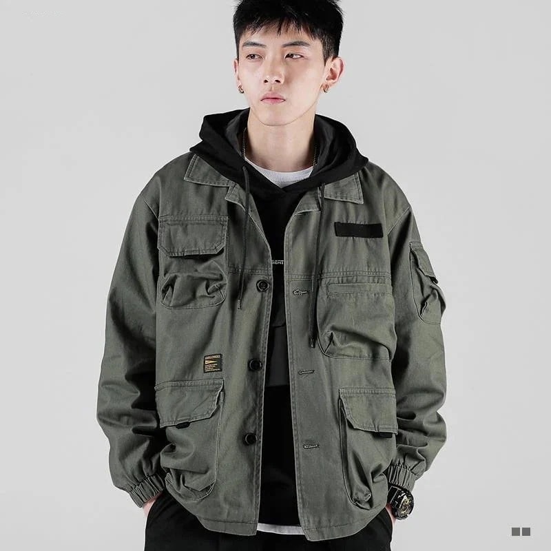 フード付きコート コーデュロイ 韓国ファッション 冬アウター 厚手 テーラード メンズ ジャケット 秋冬 防寒中綿コート