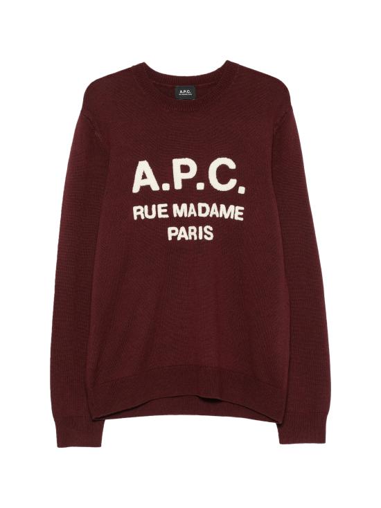 A.P.C. Men Sweater WVAXUH23493 GAC Rosso