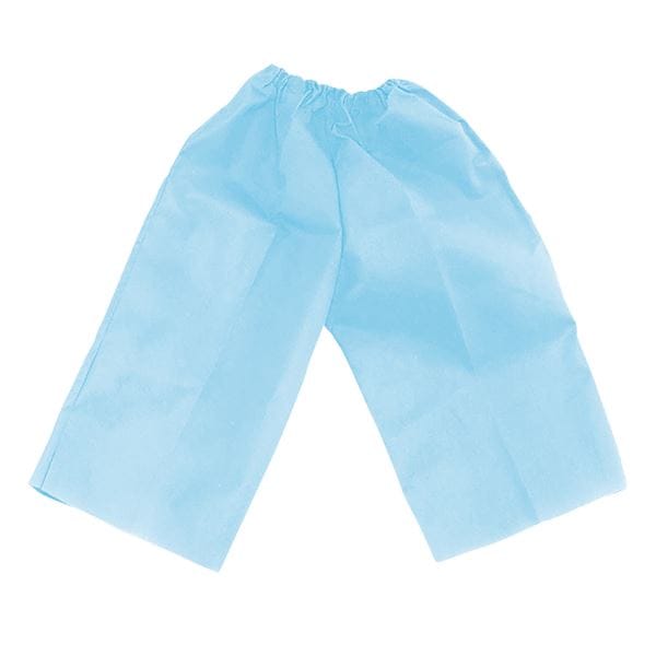 （まとめ）衣装ベース C ズボン 水色(×20セット)
