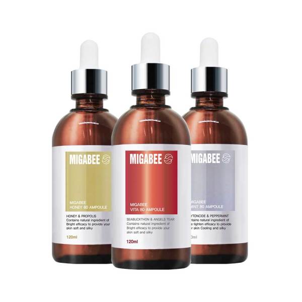 栄養ビタミン 毛穴ケアアンプル 120ml 3個セット