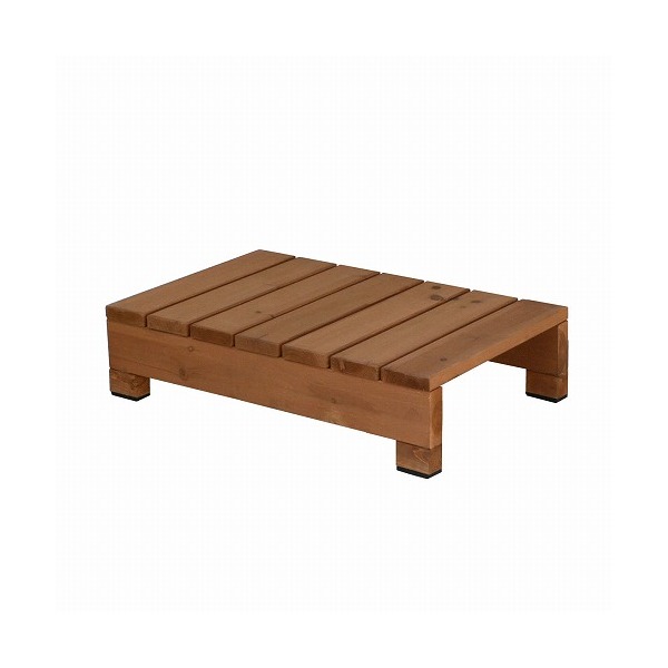 住まいスタイル ユニット縁台ステップ hiyori DES-65 ライトブラウン DES-65LBR メーカー直送