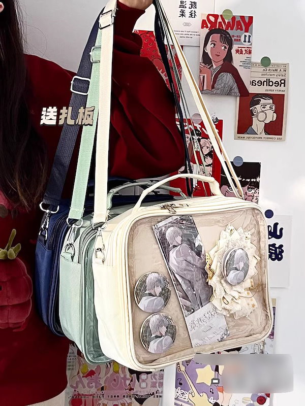 Qoo10] 新作 痛バッグ 痛バ 二次元 痛バッグ