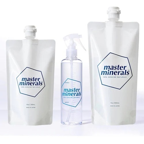 マスターミネラル 300ml+ 希釈用空スプレーボトル + 原液500ml 3点組 洗浄剤 セット 無害　天然 ミネラル 洗剤