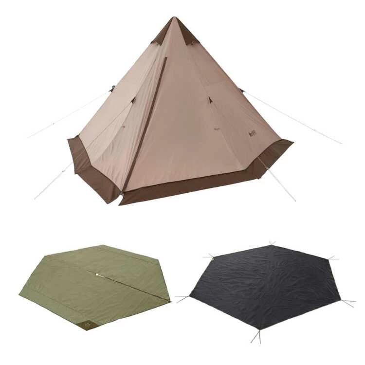 Tradcanvas VポールTepee400セット-BB #71208009