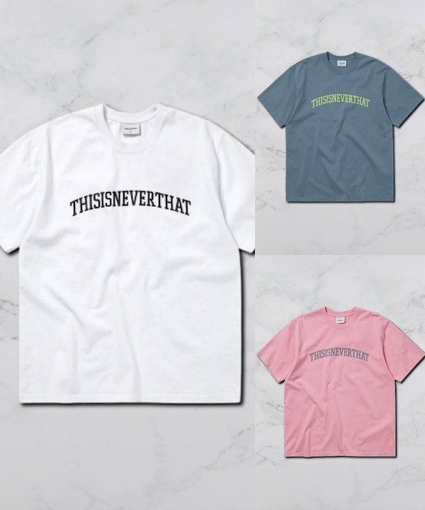 Qoo10 ディスイズネバーザット ARCH LOGO TEE ロゴ 半袖