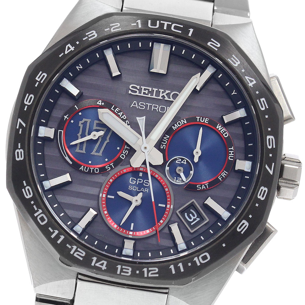 セイコー SEIKO SBXC141/5X53-0CF0 アストロン ネクスター 大谷翔平 2023 国内限定1700本 ソーラー電波 メンズ 良品 箱・保証書付き_951743【中古】