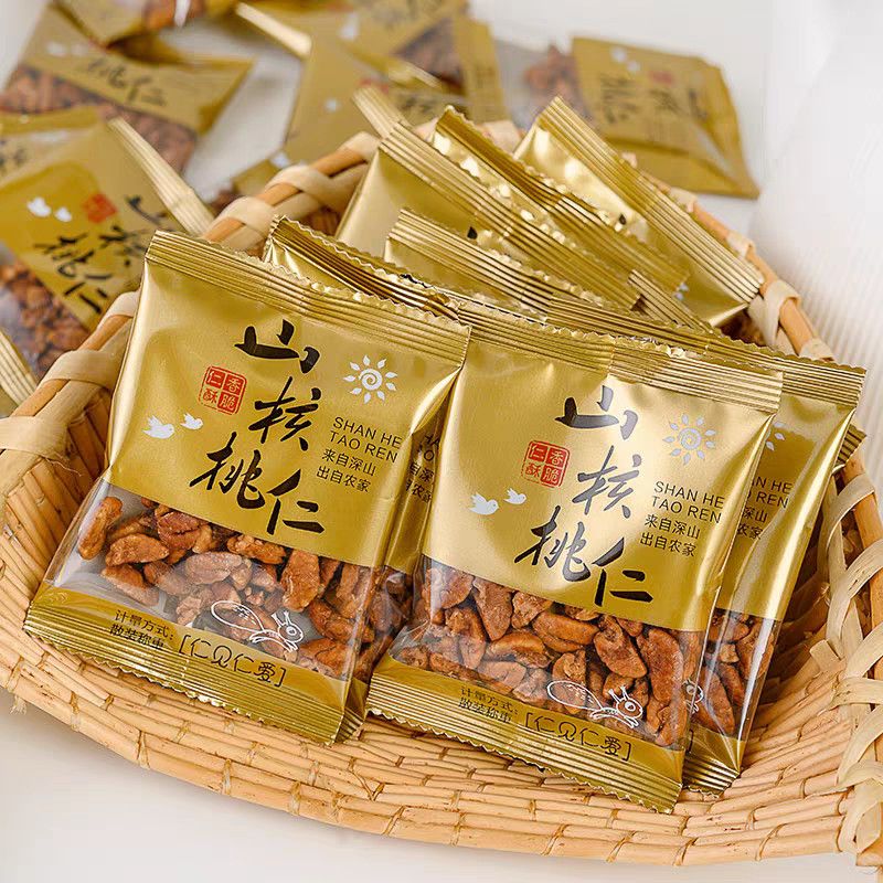 新商品：臨安産山クルミ粒小粒クルミ個別包装オリジナルフレーバークリーム味塩胡椒味ナッツスナック