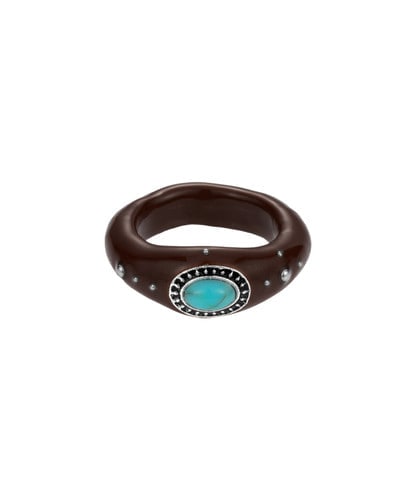 NFF ETERNUM RING BROWN エターナムリング ブラウン 指輪 リング 韓国アクセサリー アクセサリー 正規品