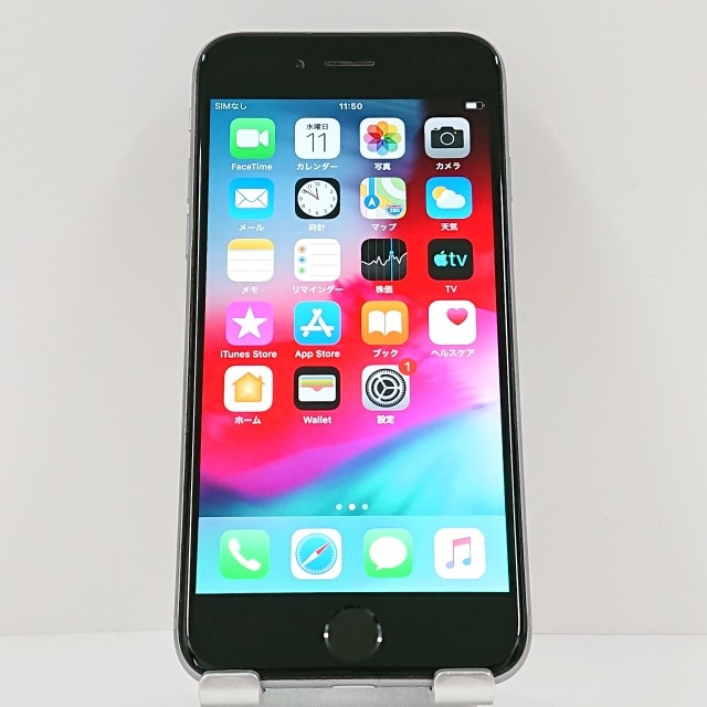 iPhone6 32GB SoftBank スペースグレイ 送料無料 本体 c09095 【中古】
