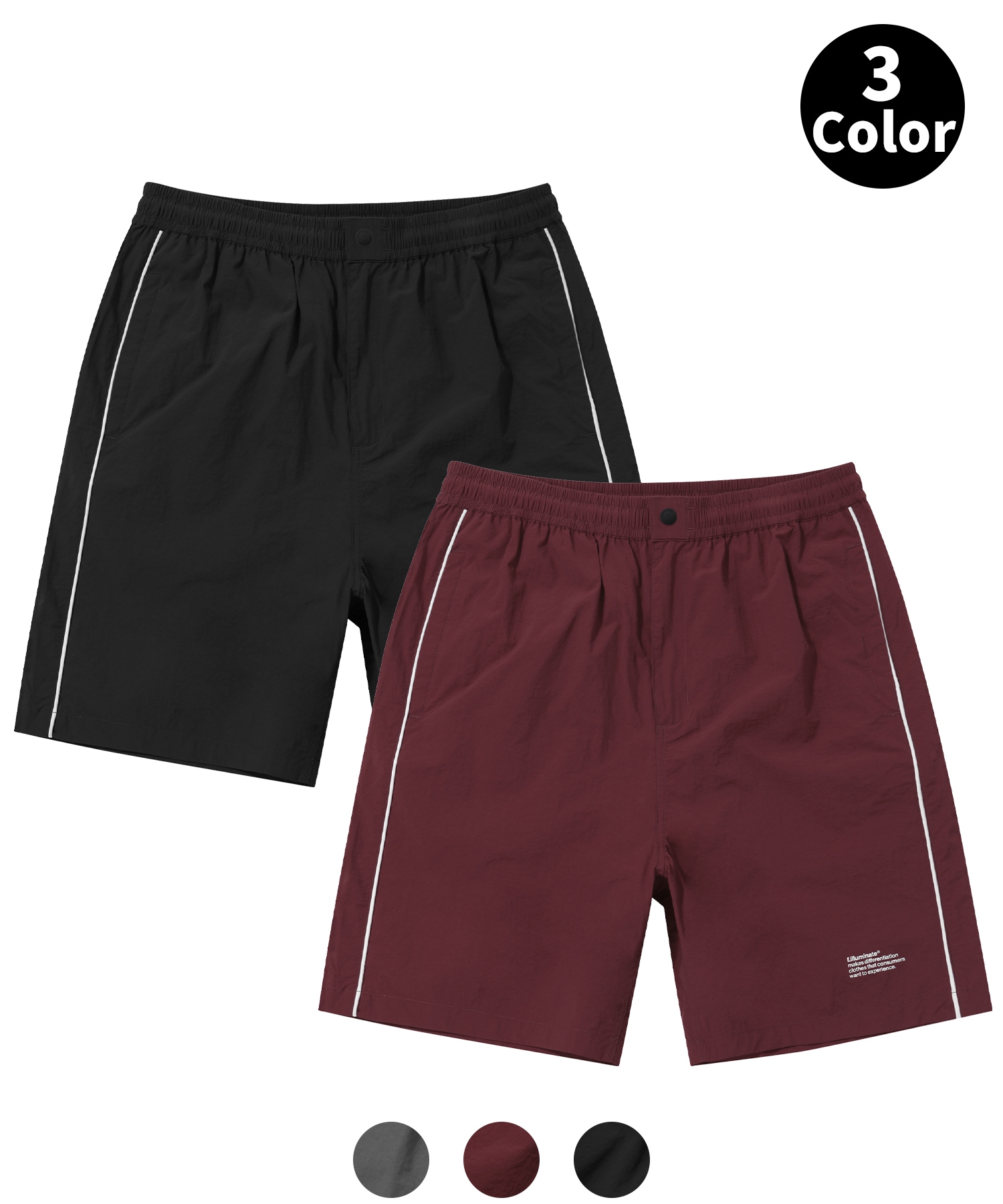 ナイロンパイピングショーツ