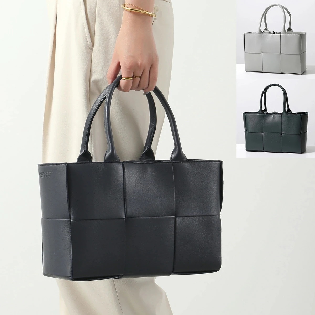 BOTTEGA VENETA ボッテガヴェネタ トートバッグ SMALL ARCO 652867 VCQC2 レディース マキシイントレチャート レザー 鞄 カラー3色