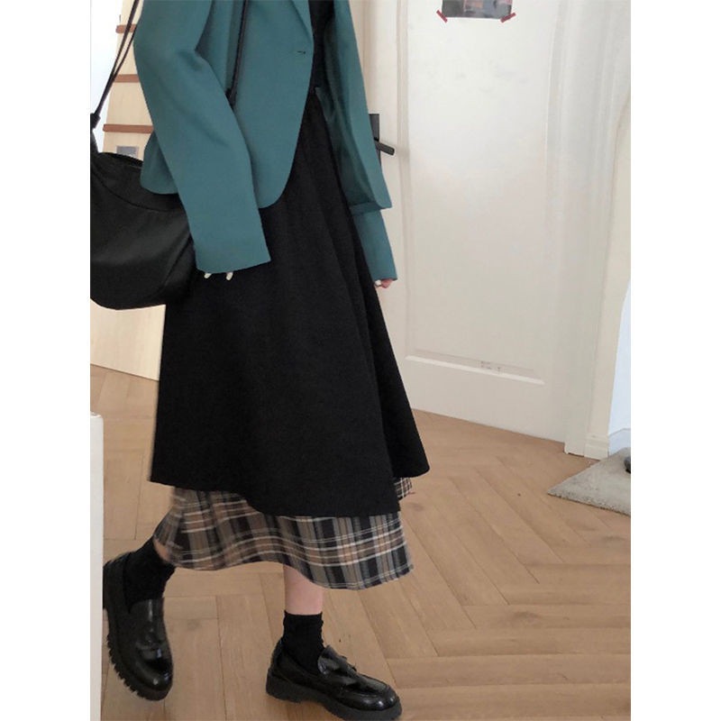 韓国 ロングスカート スカートAラインスカートミドル丈ロングスカート ヒップラップ大きな裾