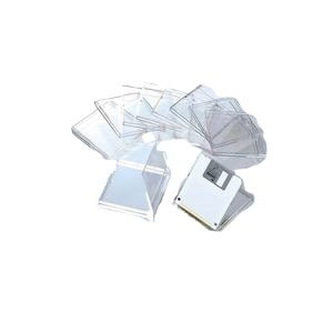 （まとめ）エレコム フロッピープラケース 10枚 PK-10(×10セット)