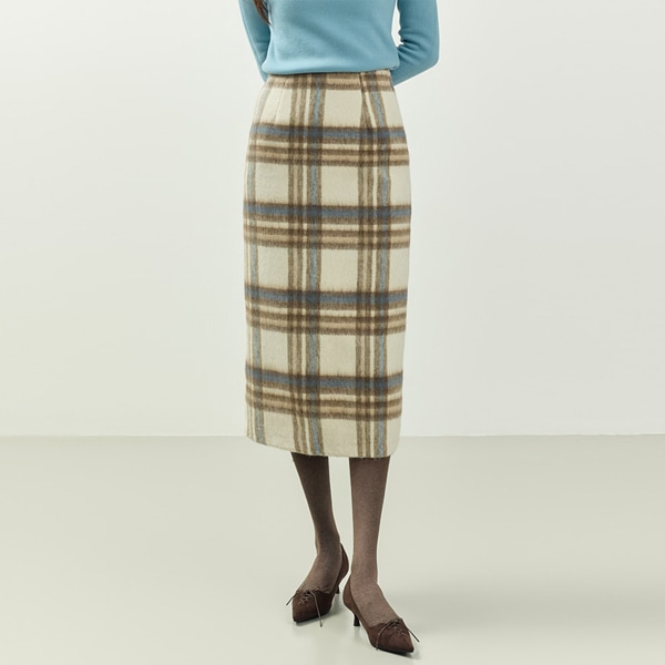 SK3143 クラシック チェック スカート