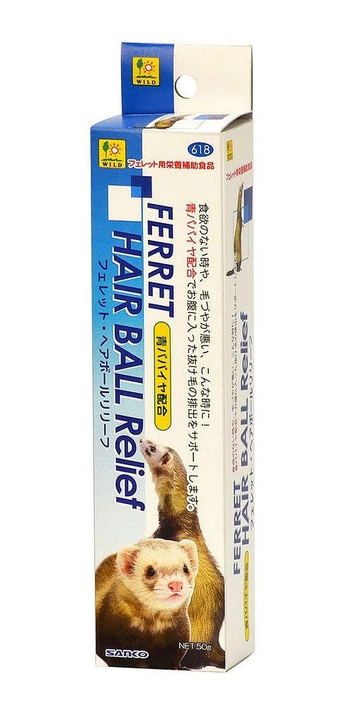 （まとめ買い）三晃商会 フェレットヘアボールリリーフ 小動物用フード [x4]