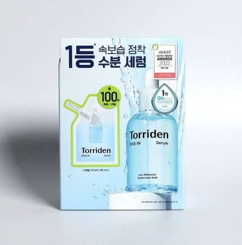 トリデンセラムダイブイン低分子ヒアルロン酸セラム50ml+詰め替え50ml(+クリーム50ml贈呈)