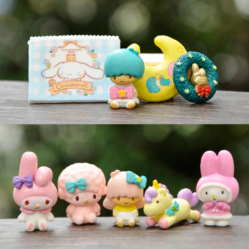 漫画アニメミニ人形かわいいかわいい小さな装飾品アクセサリー装飾