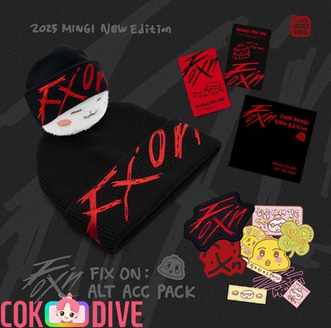 ATEEZ - MINGI FIX ON : ALT ACC PACK