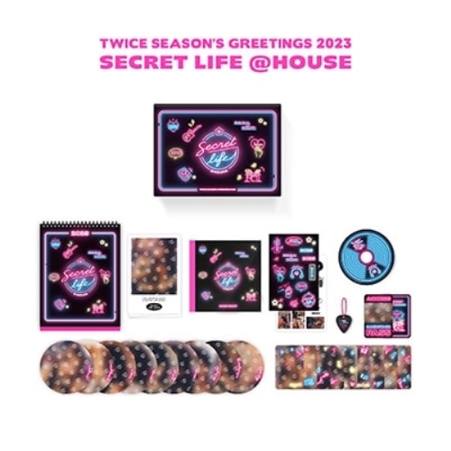 TWICE 2023 SEASON’S GREETINGS:SECRET LIFE @HOUSE (輸入盤) 【アウトレット】