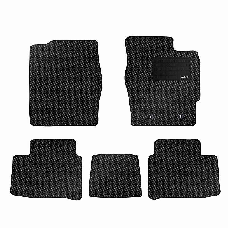 [防水マット]ダイハツ 新型 ミライース LA350S LA360S フロアマット [カーボン柄]