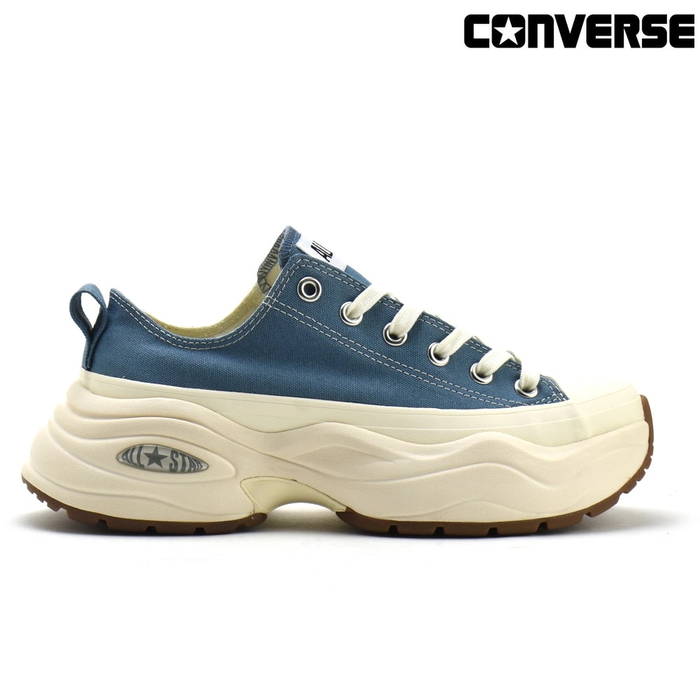 コンバース オールスター サージトレーナー OX レディース スニーカー ローカット 厚底 ストーンブルー CONVERSE ALL ALL STAR SURGETRAINER OX 31314820