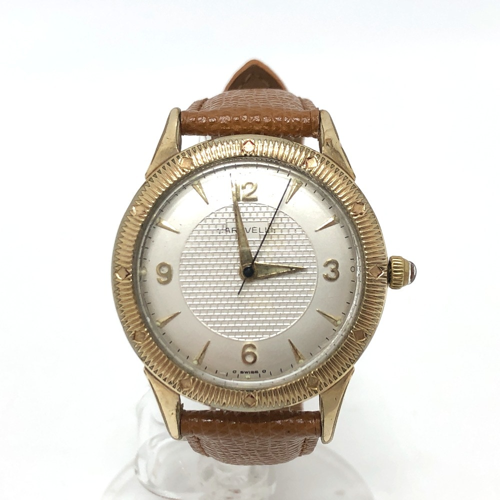 CARAVELLE キャラベル 腕時計 アンティーク K10張り 手巻き GP ゴールド 30,030円