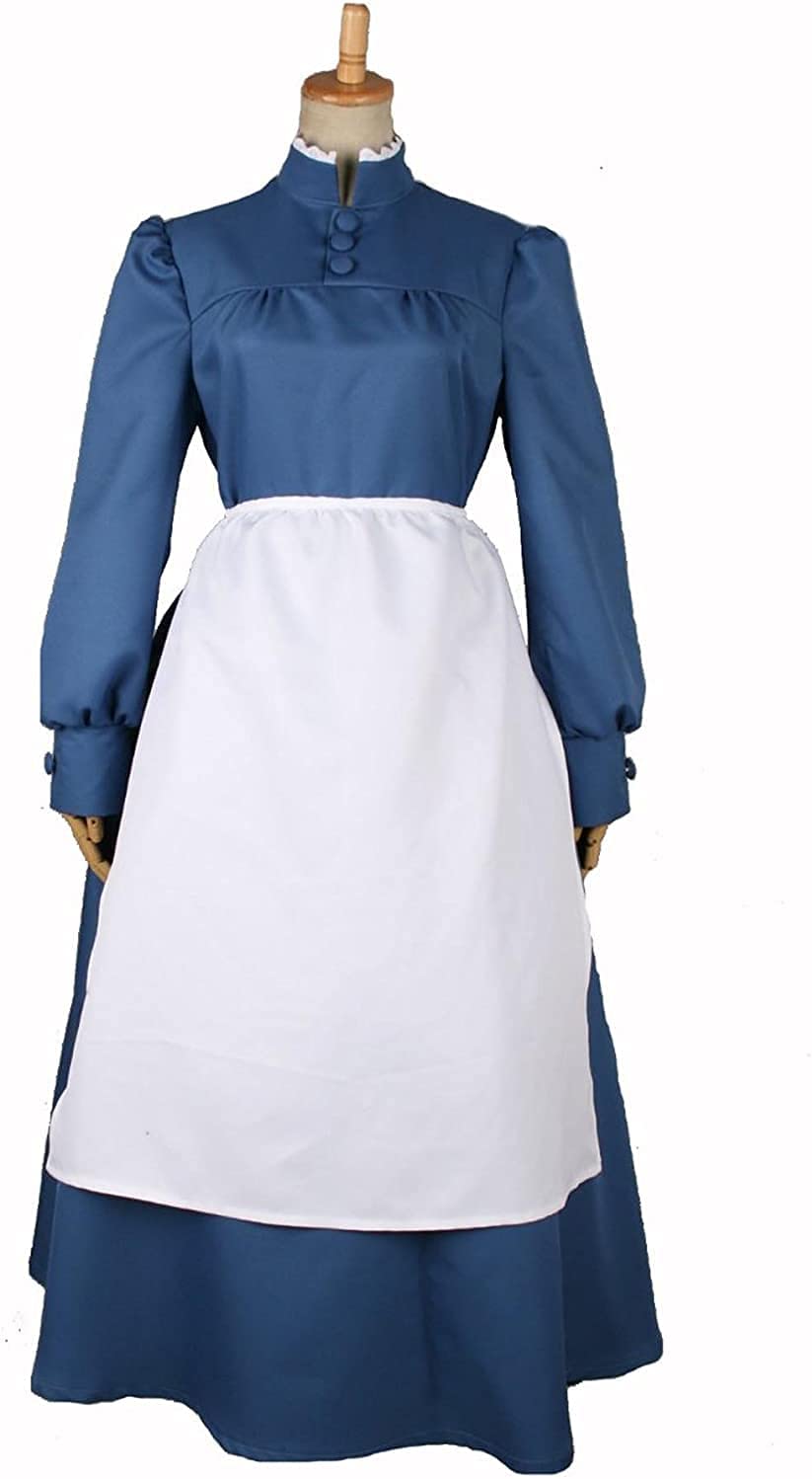 ハウルの動く城ソフィーハッターコスプレコスチュームカスタマイズ可能